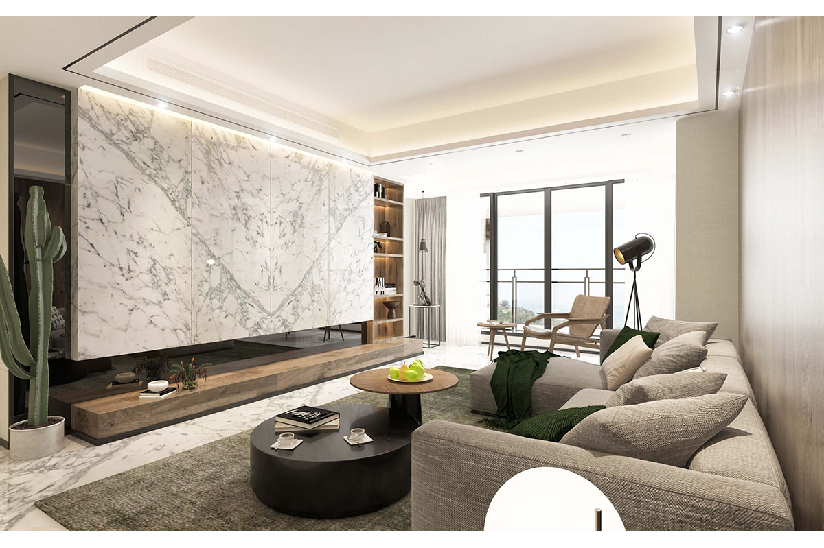 Calacatta Miele Mermer